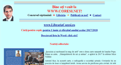 Desktop Screenshot of coresi.net